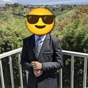 Boys Black Suit Size 10